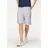 FRUIT OF THE LOOM FRUIT OF THE LOOM, Herren, Gr. L (48/50), N-Gr, grau (hellgrau, meliert), Sweatware, Obermaterial: 80% Baumwolle, 20% Polyester, meliert, unifarben, bequem kniefrei, Hosen Sweatshorts, Sommerhose in bequemer Form