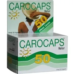 CAROCAPS 50 Natur Kapseln 30 St