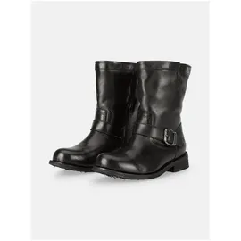 felmini wide fit Stiefelette Stiefelette Leder | Schwarz - 41