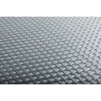 Rattan Art Balkonverkleidung 1 x 5 m Hellgrau Polyrattan