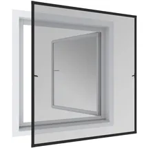 WINDHAGER Insektenschutz-Fensterrahmen EXPERT 140 x 150 cm Grau