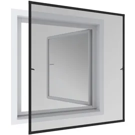 WINDHAGER Insektenschutz-Fensterrahmen EXPERT 140 x 150 cm Grau