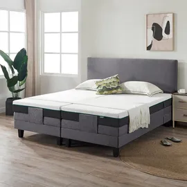 V6 Boxspringbett Motorbett 209E Bestes Preis-Leistungs-Verhältnis - Schwarz