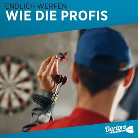 DartPro Dartpfeile mit Kunststoffspitze 18 g Softdarts Set