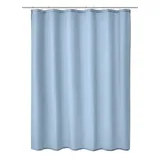 Kleine Wolke Kito Duschvorhang, 100% Polyester, Azur,