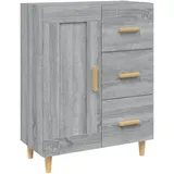 vidaXL Sideboard Grau Sonoma 69,5x34x90 cm Holzwerkstoff