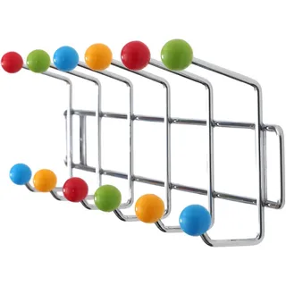 DESIGN DELIGHTS Garderobenleiste, Mehrfarbig, Metall, 50x15x6 cm, Garderobe, Garderobenleisten | Garderobenhaken
