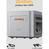 Jackery Navi 2000 Solarpeicher für Balkonkraftwerk, 2048-8192Wh