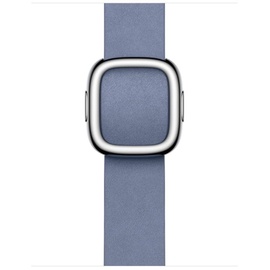 Apple Feingewebe Armband mit moderner Schließe Large für Apple Watch 41mm lavendelblau (MUHD3ZM/A)
