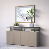 Home Affaire Serio 152,5 x 84 x 40 cm Braun