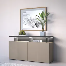 Home Affaire Serio 152,5 x 84 x 40 cm Braun