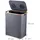 Relaxdays Flaschensammler 170 l Grau