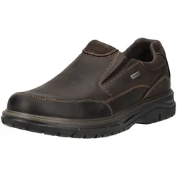 Slipper IMAC "Imac Slipper Nubukleder", Herren, Gr. 43, braun, Nubukleder, casual, Schuhe