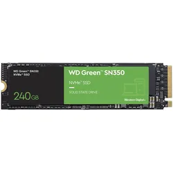 WD Green SN350 NVMe SSD WDS240G2G0C - SSD - 240 GB - intern - M.2 2280 - PCIe 3.