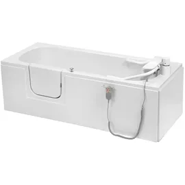 hak Handelsagentur Koch Badewanne mit Tür/Seniorenbadewanne 169,5x70cm Ausführung Links
