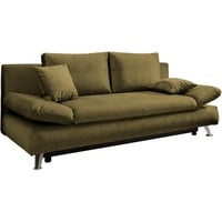 Livetastic Schlafsofa Grün , 208x86x95 cm