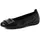 Marco Tozzi Damen Ballerinas mit Zierschnalle Elegant, Schwarz (Black), 39 EU