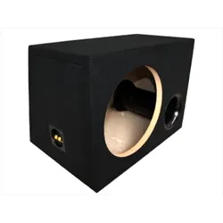  Leergehäuse 48 l bassreflex aus MDF mit Filz+Terminal+Rohr für 30er Subwoofer 