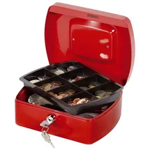 Q-Connect Geldkassette198x85x155mm rot