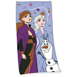 Disney Badetuch  Die Eiskönigin 2  Elsa & Anna , mehrfarbig , Maße (cm): B: 75 H: 1