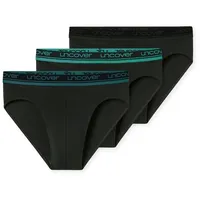SCHIESSER Rioslip Uncover Cotton Schwarz XXL 3er Pack