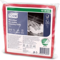 TORK Mikrofasertücher Polyester 90 °C waschbar, 6 St.