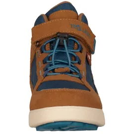 TROLLKIDS Gryllefjord Mid Cut Wanderschuhe - Almond / Madeira Blue - EU 40