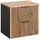 petits-meubles WASCHTISCH 60.6cm Gaia Holz in Eichenoptik und Schwarz