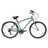 HUFFY Herren Sienna Hybrid-Fahrrad, grün,