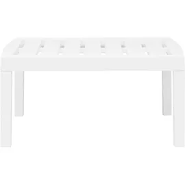 vidaXL Garten-Essgruppe 3-tlg. weiß