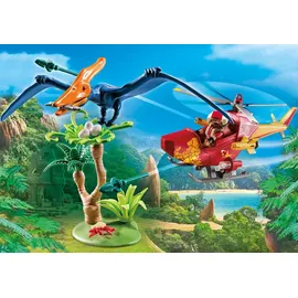 Playmobil The Explorers Helikopter mit Flugsaurier 9430