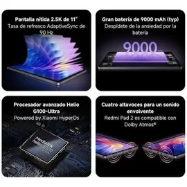 Xiaomi Redmi Pad 2 11" 4 GB RAM 256 GB Graphite Gray