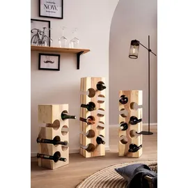SIT Möbel Weinregal 18 x 21 x 87 cm Beige