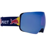 Red Bull Spect Spect Eyewear Herren CHUTE-04 Ski Goggle, Blue/Light Blue Snow, Purple with Light Blue Mirror,