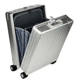 Aleon Business 4-Rollen Cabin 55 cm / 37 l grau/silber