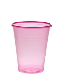 Mundspülbecher Cups 180 ml aus Kunststoff in verschiedenen Farben