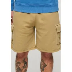 Superdry für Herren. M7110425A Cargo-Shorts mit braunen Kontrastnähten (M), Lässig, Baumwolle