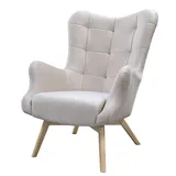 lookway Relaxsessel gepolstert 80 x 105 x 86 cm Beige