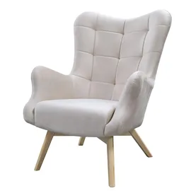 lookway Relaxsessel gepolstert 80 x 105 x 86 cm Beige