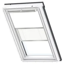 VELUX Verdunkelungsrollo Duo DFD PK06 1025S Weiß/Weiß Schiene: alu