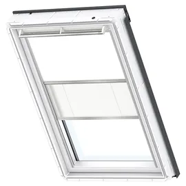 VELUX Verdunkelungsrollo Duo DFD PK06 1025S Weiß/Weiß Schiene: alu