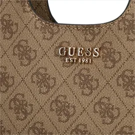GUESS Handtasche Calista 2 in 1 Mini Tote Latte Logo