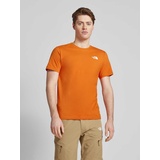 The North Face Redbox Celebration T-Shirt mit Label-Print, orange L