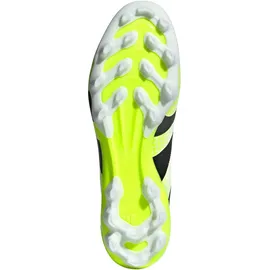 adidas Predator League 2G/3G AG Herren Cloud White/Core Black/Lucid Lemon 43 1/3