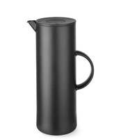 HENDI Isolierkanne, 1L, Schwarz