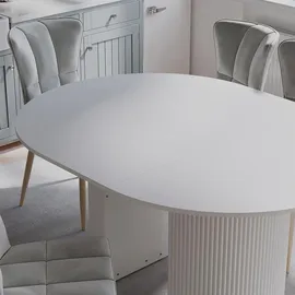 Vicco Calero 120 x 60 cm ausziehbar weiß