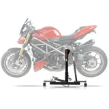 Zentralständer passend für Ducati Streetfighter 09-13 grau Motorradheber ConStands Power-Evo