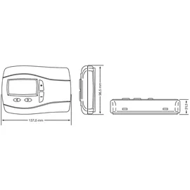 EBERLE INSTAT+ 868 Raumthermostat
