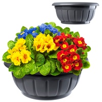 Kadax Blumenschale, aus Kunststoff, Pflanzschale, 20 cm, 1 Stück
