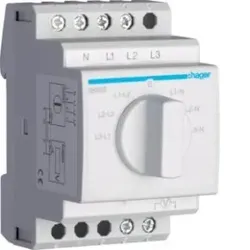 Hager SK602 Voltmeter Umschalter 7 Stellungen